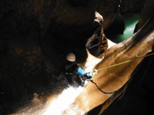 Barranco de Mascun superior - reseña - Nacho Segorbe - Guías Roca y Agua - Sierra de Guara