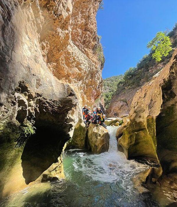 Guías Roca y Agua Barranqusimo Sierra de Guara y Benasque Peonera