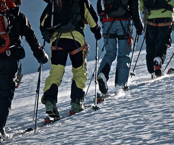 Guías Roca y Agua - Curso de esqui de travesía en Benasque Pirineos